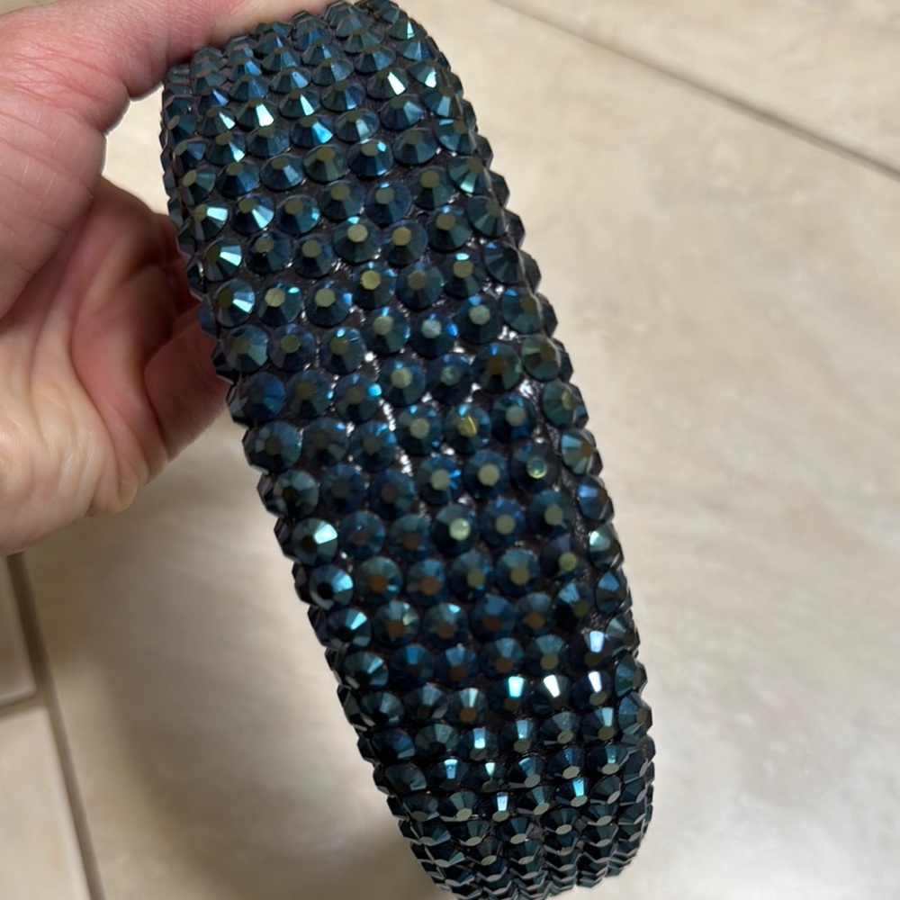 Blue Rhinestone Headband - Picture 5 of 5